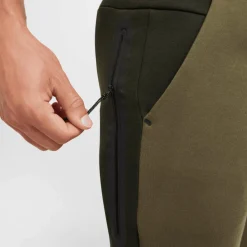 Tech Fleece joggingbroek heren sequoia medium olive black*Nike Best