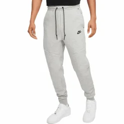 Tech Fleece joggingbroek heren dark grey heather  black*Nike