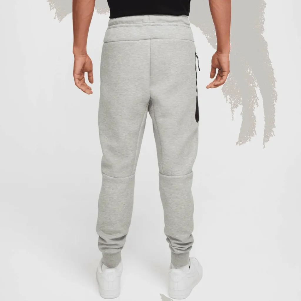 Tech Fleece joggingbroek heren dark grey heather black*Nike