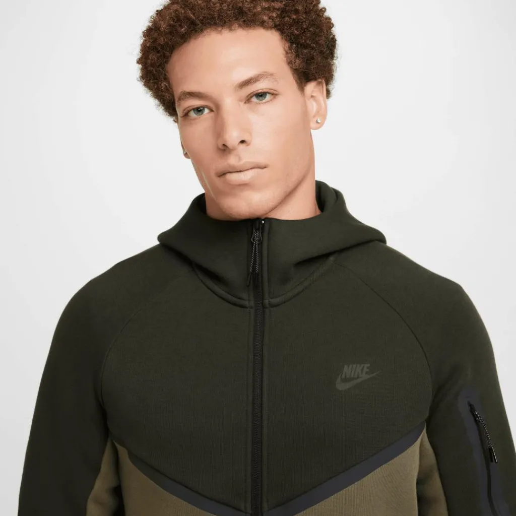 Tech Fleece Windrunner vest heren sequoia medium olive black*Nike Clearance
