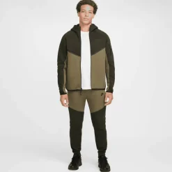 Tech Fleece Windrunner vest heren sequoia medium olive black*Nike Clearance