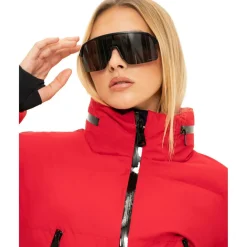 Geneva winterjas dames racing red*NIKKIE Best