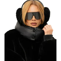 Nineve oorwarmers dames black*NIKKIE Hot