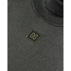 Noroton Shiny sweater dames black*NIKKIE Best