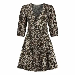 Rachel Structure jurk dames dust black*NIKKIE Hot