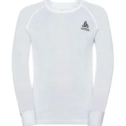 Active Warm Eco LS thermoshirt junior white*ODLO Hot