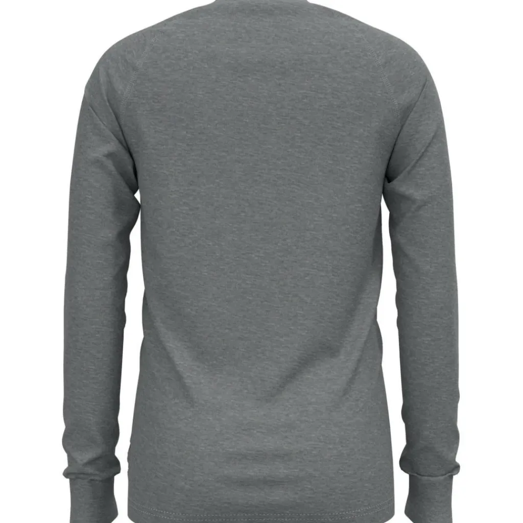 Natural 100 Merino Warm LS thermoshirt junior grey melange*ODLO Hot