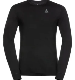 Natural 100 Merino Warm LS thermoshirt heren black*ODLO