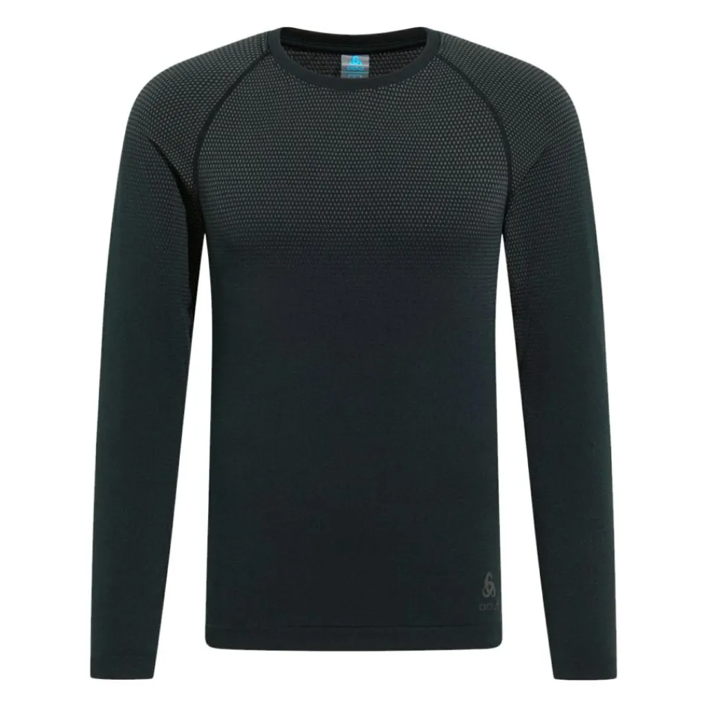 Performance Light Eco LS thermoshirt heren black*ODLO Outlet