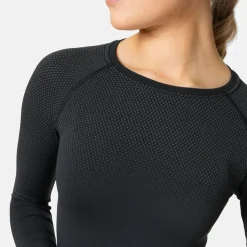 Performance Light Eco thermoshirt dames black*ODLO Best