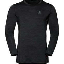 Performance Wool Light LS thermoshirt heren black*ODLO Discount