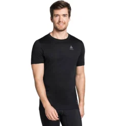 Performance Wool Light SS thermoshirt heren black*ODLO Outlet
