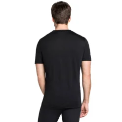 Performance Wool Light SS thermoshirt heren black*ODLO Outlet
