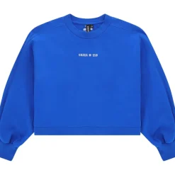 Cropped sweater dames princess blue*Osaka Hot