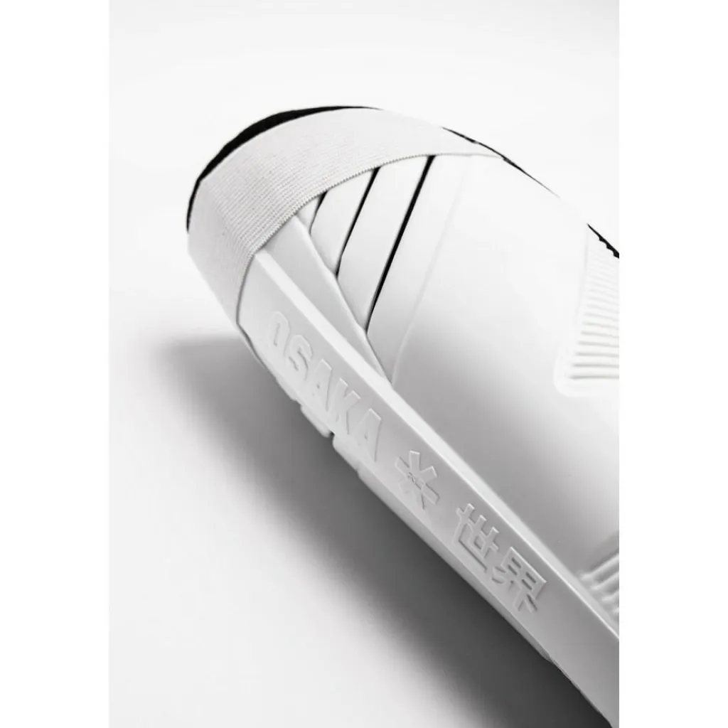 Hockey scheenbeschermers white black*Osaka Outlet