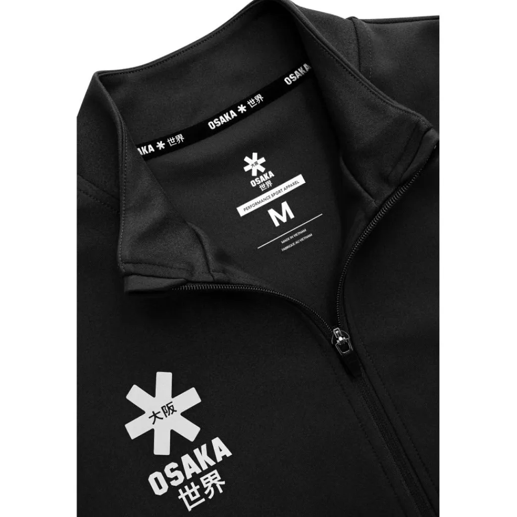 Track Pro trainingsjack heren black*Osaka Outlet