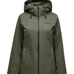  ANIMA softshell winterjas dames pine needle*Peak Performance New