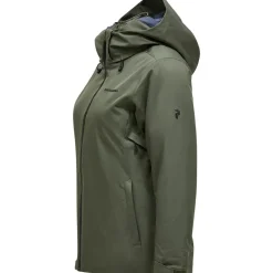  ANIMA softshell winterjas dames pine needle*Peak Performance New