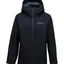  MAROON softshell winterjas heren black*Peak Performance Sale