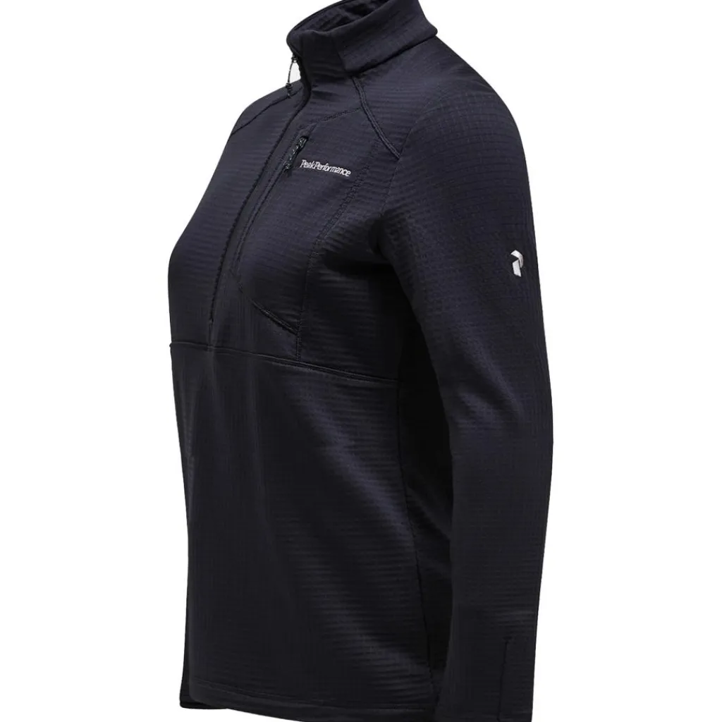 Trail Polartec Half Zip skipully dames black*Peak Performance