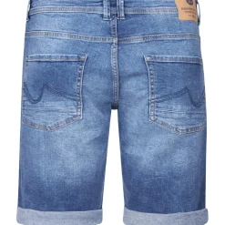  Bullseye short heren vintage blue*Petrol Industries Discount