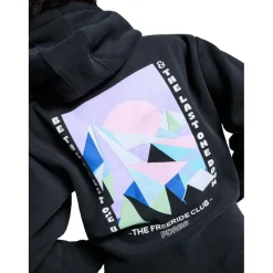 CL hoodie dames black*Poederbaas