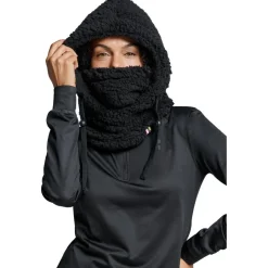 Fluffy balaclava black*Poederbaas Best