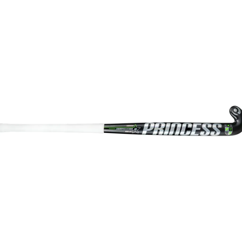 Competition 5 STAR SG9 Low Bow hockeystick black green - 36,5 inch*Princess Hockey