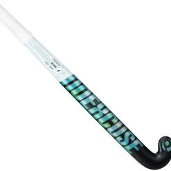  No Excuse Rise P1 Mid Bow hockeystick green black - 36,5 inch*Princess Hockey Clearance