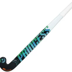  No Excuse Rise P1 Mid Bow hockeystick green black - 36,5 inch*Princess Hockey Clearance