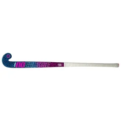  Woodcore Mid Bow hockeystick junior leopard  purple neon pink*Princess Hockey Best