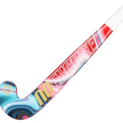  Woodcore hockeystick junior marble pink - 18 inch*Princess Hockey Clearance