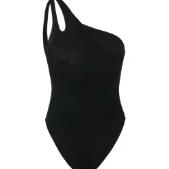 Lace One Shoulder badpak dames true black*Protest Best