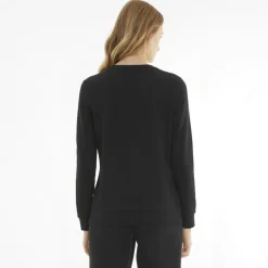 Essentials Logo Crew sweater dames black*Puma Hot