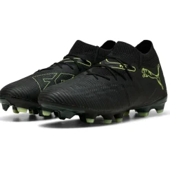 Future 8 Match FG - AG voetbalschoenen black fizzy light green terrain*Puma