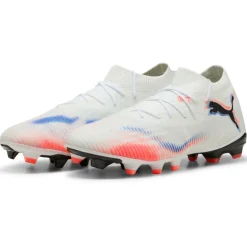 Future 8 Match FG - AG voetbalschoenen white black glowing red*Puma Discount