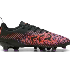 FUTURE 8 PLAY FG AG voetbalschoenen junior black white glowing red*Puma Online