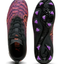 FUTURE 8 PLAY FG AG voetbalschoenen junior black white glowing red*Puma Online