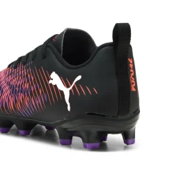 FUTURE 8 PLAY FG AG voetbalschoenen junior black white glowing red*Puma Online