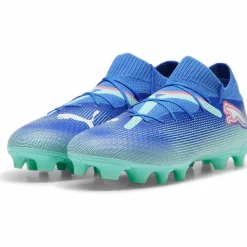 FUTURE 7 PRO FG AG voetbalschoenen heren bluemazing white electric peppermint*Puma Online