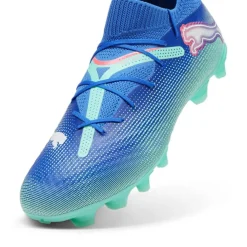 FUTURE 7 PRO FG AG voetbalschoenen heren bluemazing white electric peppermint*Puma Online