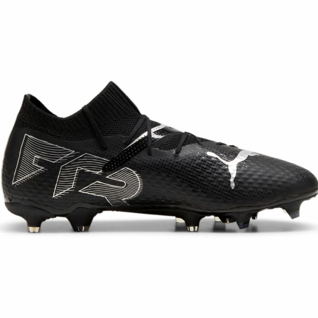 FUTURE 7 PRO FG AG voetbalschoenen heren black silver*Puma Sale