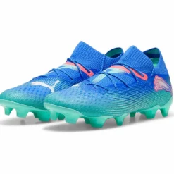 FUTURE 7 ULTIMATE FG AG voetbalschoenen heren bluemazing white electric peppermint*Puma Clearance
