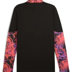 IndividualCUP 1/4 Zip trainingsshirt heren black*Puma Outlet