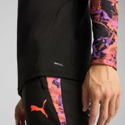 IndividualCUP 1/4 Zip trainingsshirt heren black*Puma Outlet