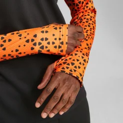 IndividualCUP trainingsshirt heren black ultra orange*Puma New