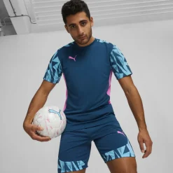 IndividualFinal Jersey voetbalshirt heren ocean  tropic bright aqua*Puma New