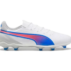 KING MATCH FG AG voetbalschoenen heren white bluemazing flat light grey*Puma Sale