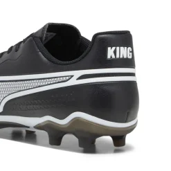 KING MATCH FG AG voetbalschoenen heren black white*Puma Online