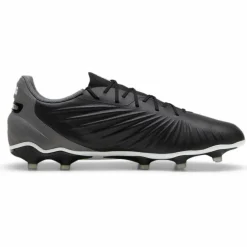 KING MATCH FG AG voetbalschoenen heren black white cool dark grey*Puma Outlet